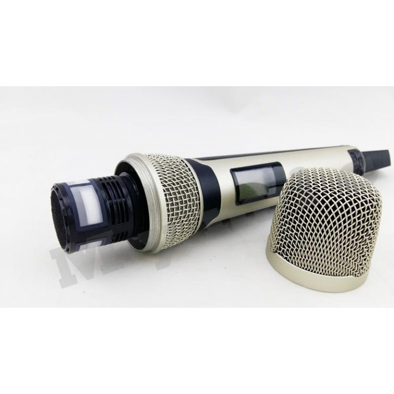 Micro không dây Sennheiser SKM 9000 chuyên karaoke sân khấu chất âm tốt hạn chế tỉ lệ méo tiếng giảm tiếng ồn siêu đỉnh