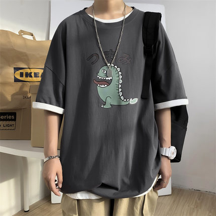 Áo Thun Tay Ngắn Thời Trang Dành Cho Nam Size M-5Xl