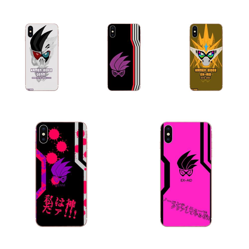 Ốp Điện Thoại Silicon Mềm Hình Kamen Rider Ex-aid Mighty Cho iPhone 11 Pro X XS Max XR 6 6S 7 8 Plus