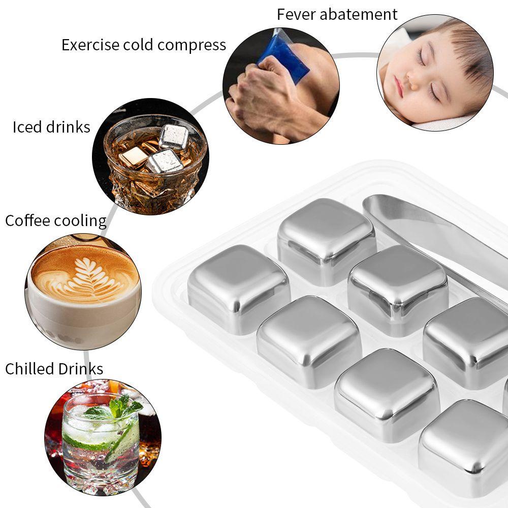 KUNHEV Khay Làm Đá Có Thể Tái Sử Dụng Tiện Lợi