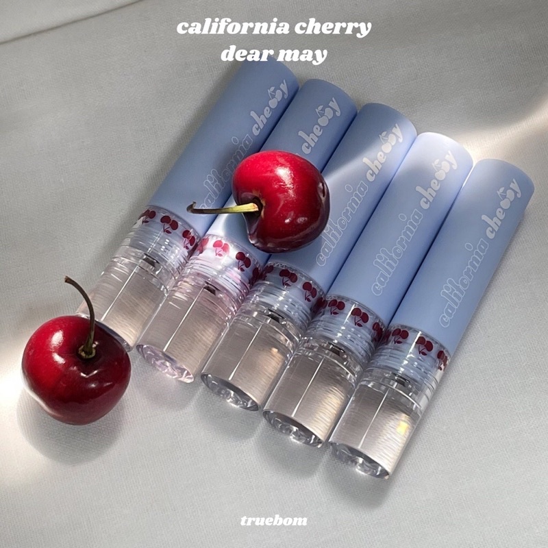 Son Kem Lì Siêu Mịn, Lâu Trôi Hàn Quốc Dearmay California Cherry Velvet Tint 4.4g