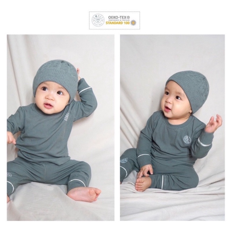 Bộ nỉ HRNEE chất liệu nỉ lông ấm áp từ 6 tháng đến 4 tuổi - Bộ nỉ HRNEE cho bé