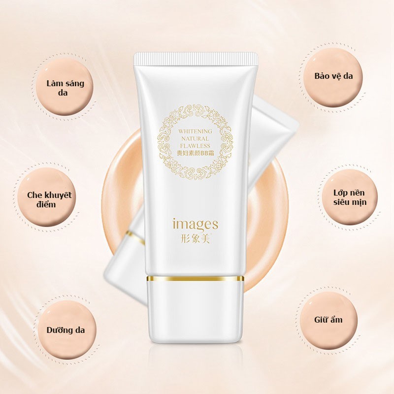 Kem BB che khuyết điểm IMAGES trắng sáng da Whitening Natural Flawless - BT127 | BigBuy360 - bigbuy360.vn