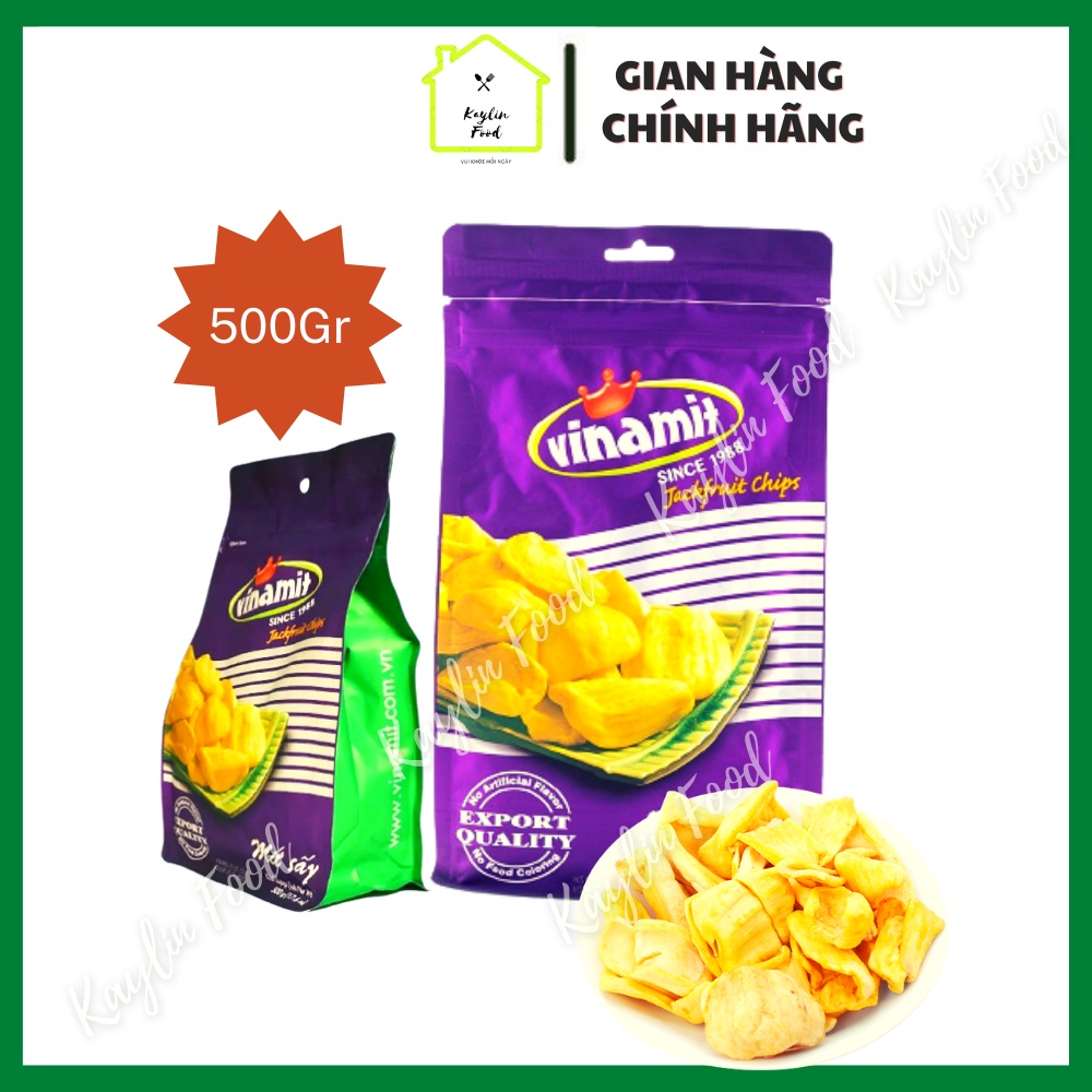Mít sấy Vinamit 500g mít giòn ngon vị ngọt tự nhiên
