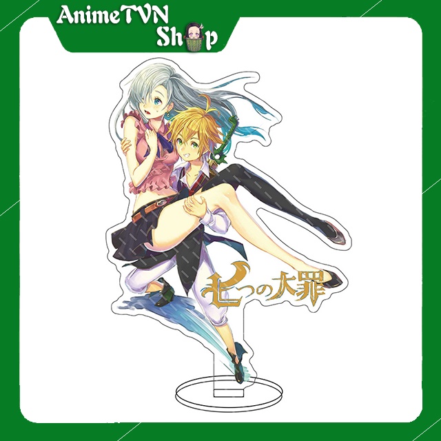 Tượng Mica Standee anime/manga Nanatsu no Taizai (Thất Hình Đại Tội) - Nhựa Cứng Acrylic In nhiều chi tiết sắc nét