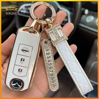 Ốp chìa khoá mazda 2 3 6mazda3 mazda6 cx3 cx5 cx4 móc chìa khoá ô tô vỏ