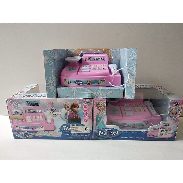 MÁY TÍNH TIỀN SIÊU THỊ ĐỒ CHƠI PHÁT NHẠC ELSA