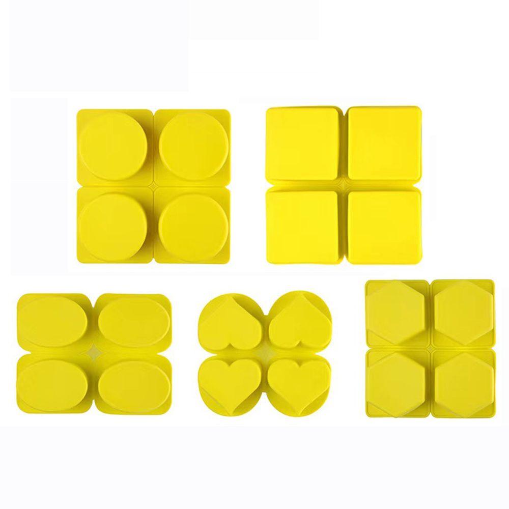 Khuôn Silicone Tạo Hình Bàn Chân Em Bé 3D DIY 4 Ngăn Đa Năng