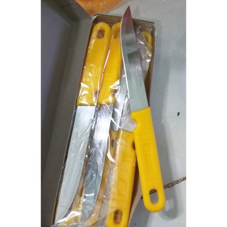 <GDKK5>bộ 10 Dao cán vàng Thái Lan -siêu bén