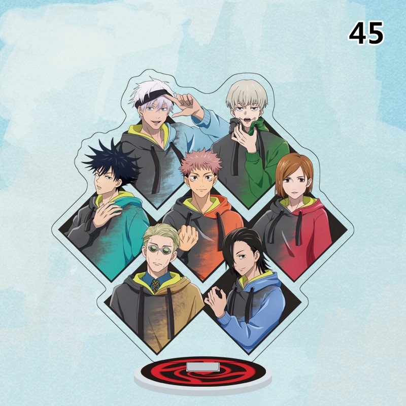 Mô Hình Trang Trí Có Hình Nhân Vật Gojo Satoru Itadori Yuuji Kích Thước 16cm