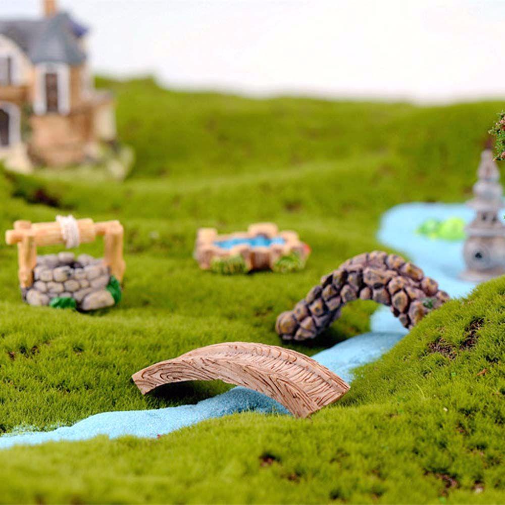 YIYU Đồ trang trí Hồ Nước Thủ Công Dễ Thương Dùng Trang Trí Sân Vườn