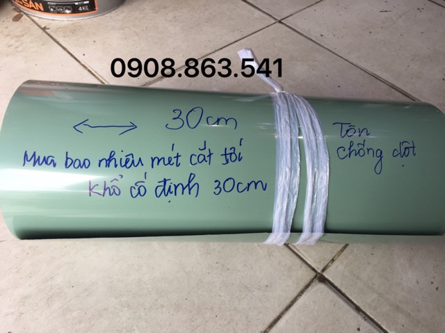 Tôn chống dột mái nhà