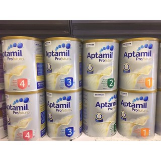 [Tăng khăn ươt nhật] Sữa Aptamil úc 900g đủ số