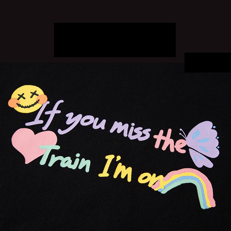 Áo thun form rộng, tay lỡ in 2 mặt [V377]