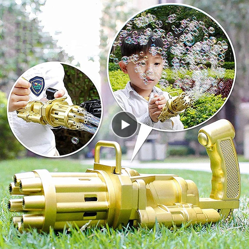 Máy thổi bong bóng xà phòng chất liệu nhựa thú vị cho bé
