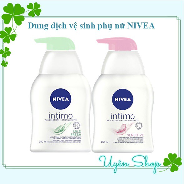 Dung dịch vệ sinh NIVEA [NỘI ĐỊA ĐỨC] Cân bằng độ ẩm, nuôi dưỡng da mềm mại