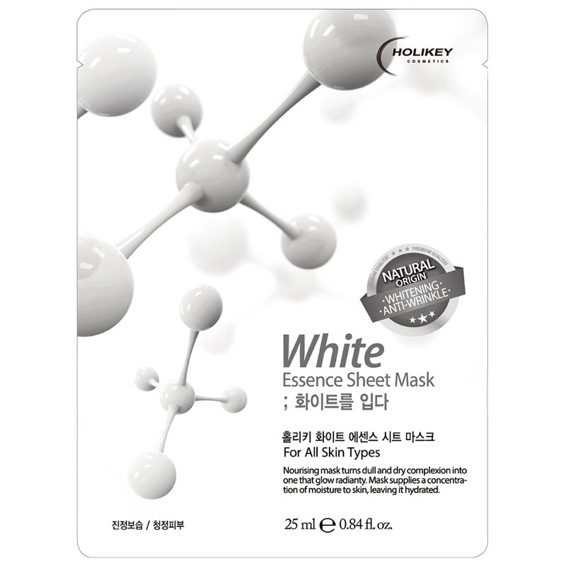 Mặt Nạ Làm Trắng  HOLIKEY White Essence Sheet Mask 25ml