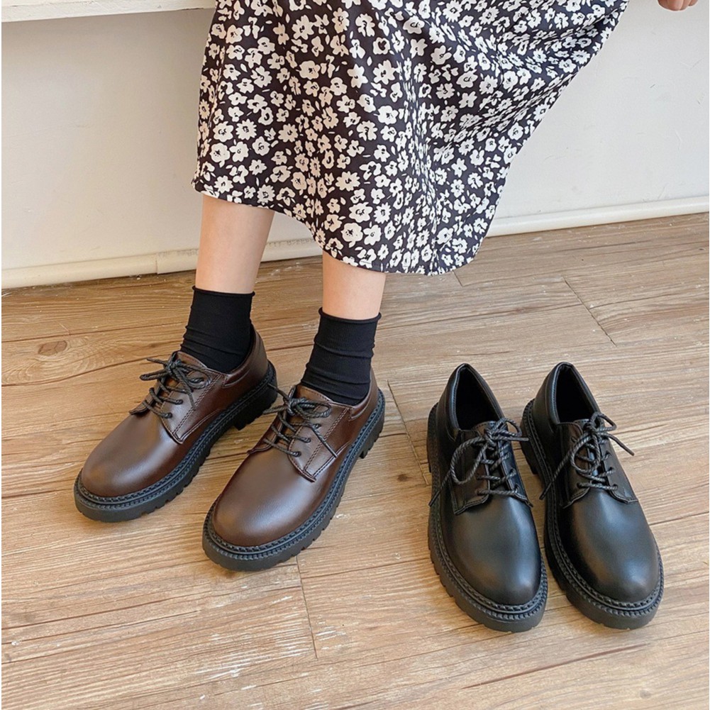 Giày da thời trang trẻ trung dễ phối đồ cho nữ | BigBuy360 - bigbuy360.vn