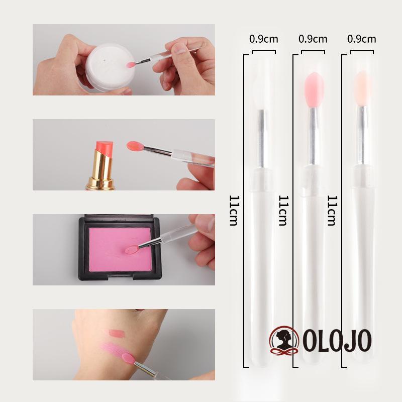 ⚜️Cọ Trang Điểm Môi Nhỏ Gọn Bằng Silicone Tiện Dụng