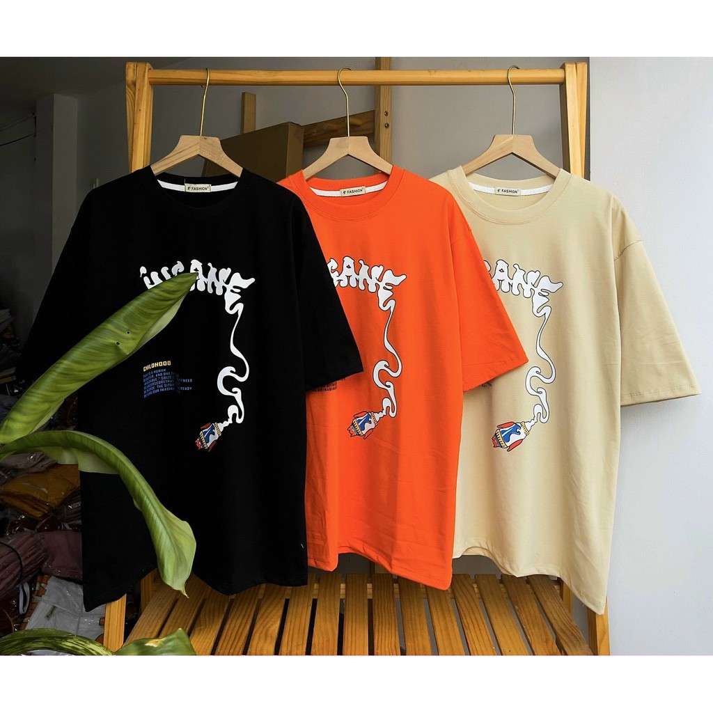 Áo phông form rộng tay lỡ unisex - in hình cute- Sỉ số lượng lớn