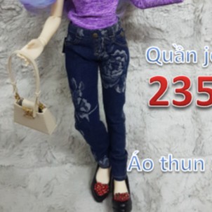 Quần jeans búp bê BJD - size 1/4