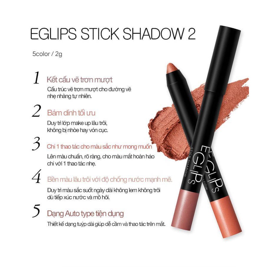 Nhũ Mắt Dạng Sáp Eglips Stick Shadow Dream