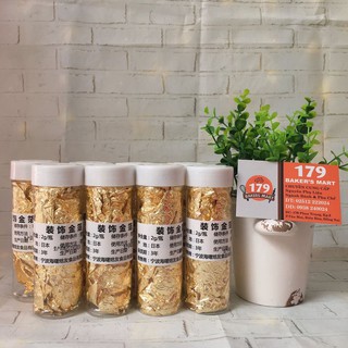 Vàng lá trang trí bánh 1g & 2g/hộp