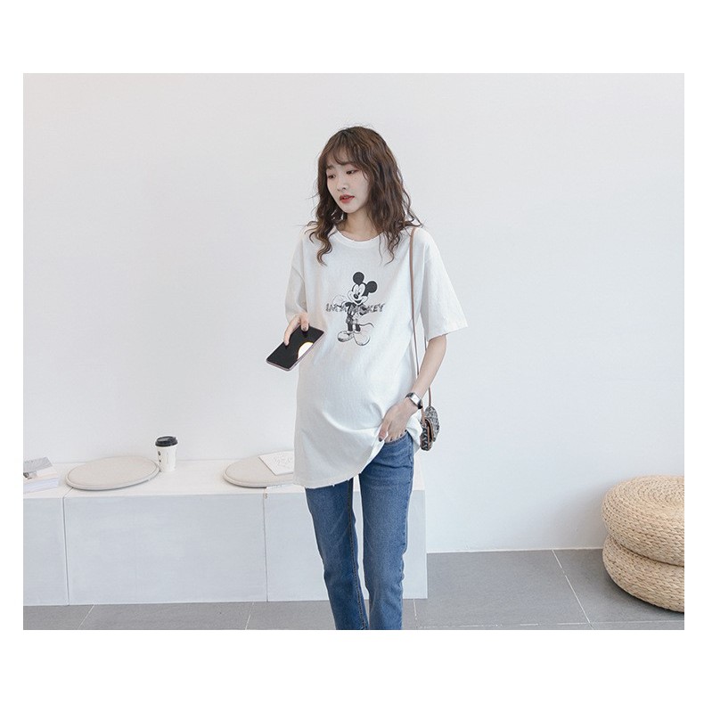 Áo Bầu Xinh Thun Hình Cao Cấp AB241