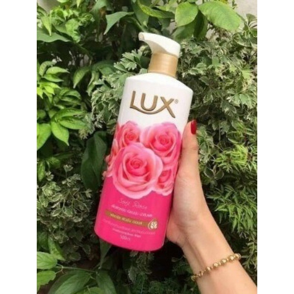 Sữa Tắm Lux Màu Hồng Soft Rose Thái Lan 500ml