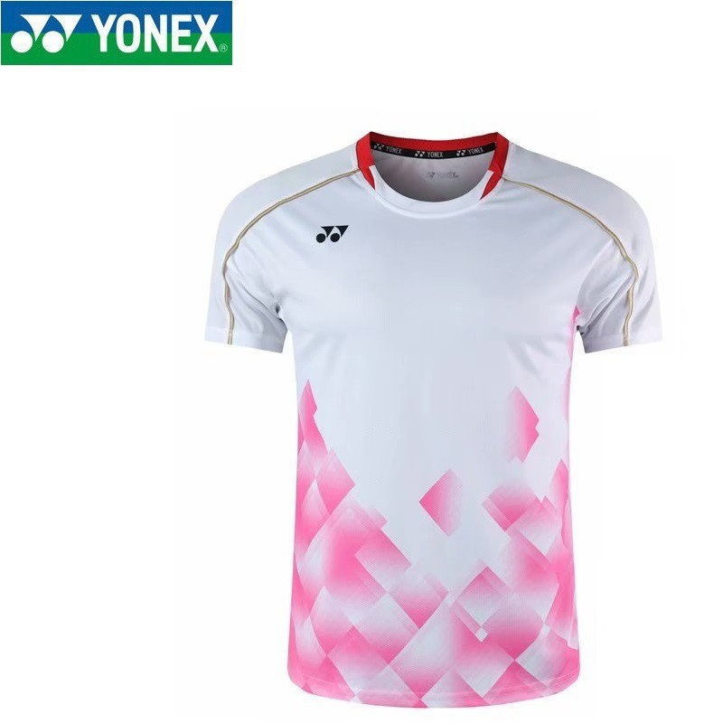 New YONEX Short-sleeved Badminton Competition Suit Training Special Badminton Jersey