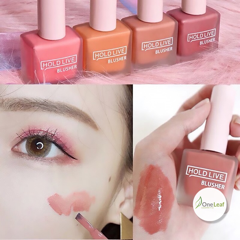 Má hồng dạng lỏng HoldLive - Hold Live Fruit Juice Blusher OL236