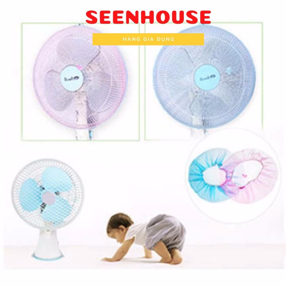 Lưới Bọc Quạt An Toàn Cho Bé,Bảo vệ trẻ nhỏ khỏi nguy hiểm khi đến gần quạt, chống bám bụi cho quạt