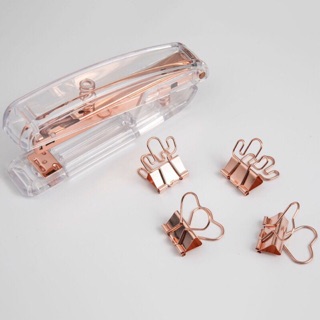 Bấm giấy rose gold