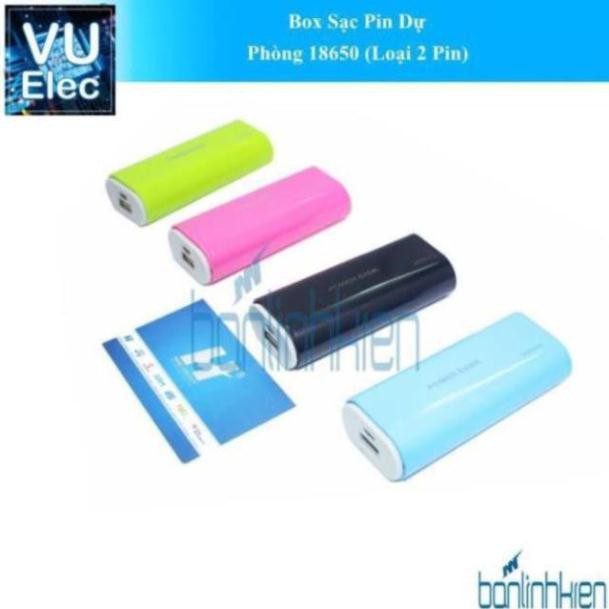 Box Sạc Pin Dự Phòng 18650