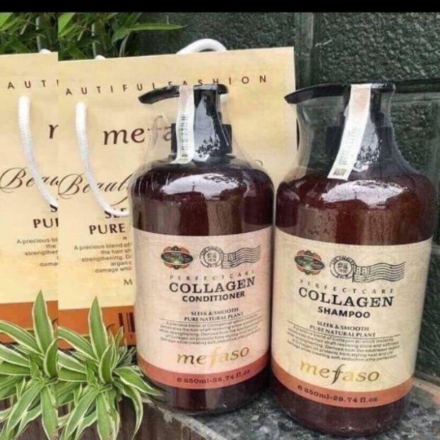 Dầu Cặp, Dầu Gội Cặp COLLAGEN Cao Cấp HD365 Chăm Sóc Tóc Phục Hồi Hư Tổn Và Yếu - Hàng Chính Hãng MEFASO | BigBuy360 - bigbuy360.vn