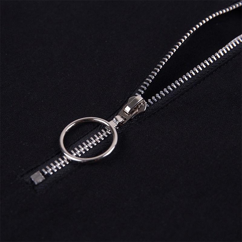 Quần legging khoét hình ngôi sao phong cách gothic cho nữ