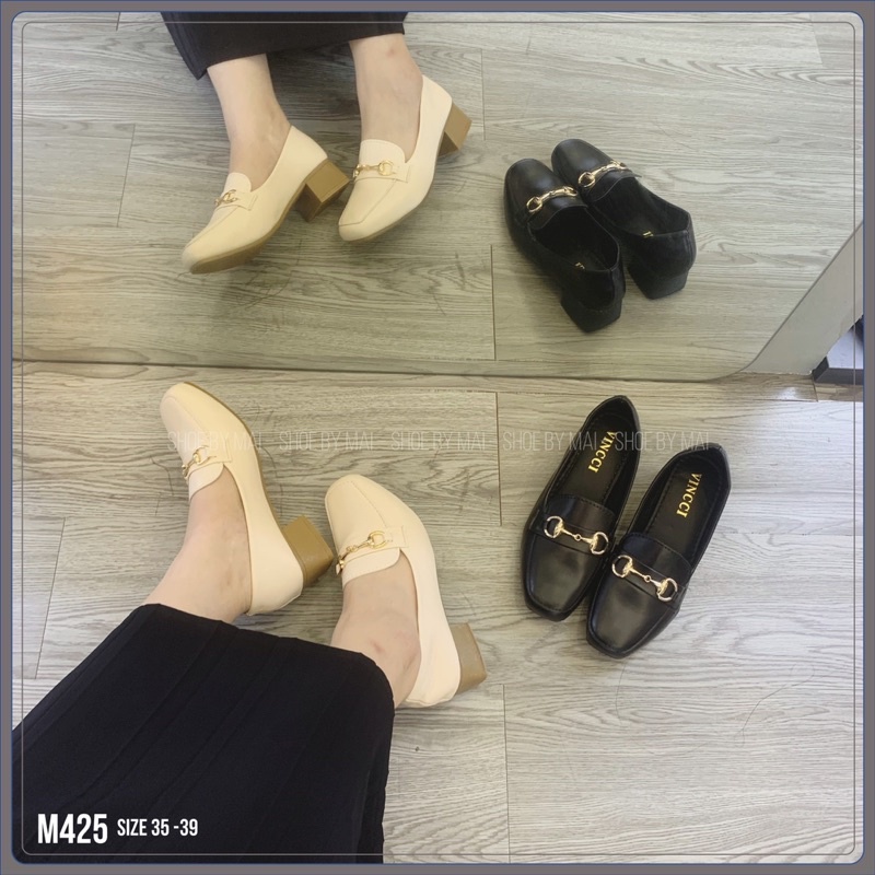 Giày búp bê nữ, giày lười nữ đi học M425 SHOEBYMAI