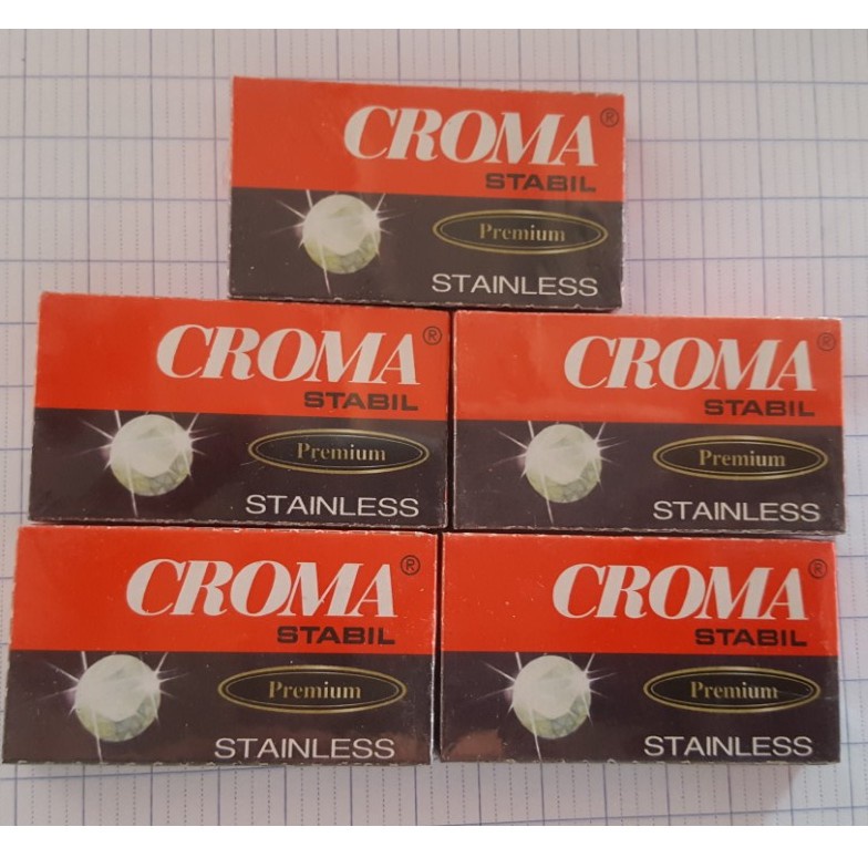 1 HỘP 10 LƯỠI DAO LAM CROMA GIÁ RẺ