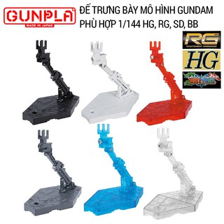 Đế trưng bày Đồ Chơi Mô Hình Lắp Ráp Anime Action Base XH018 cho Mô Hình Gundam Figure 1/144 SD, BB, HG, RG