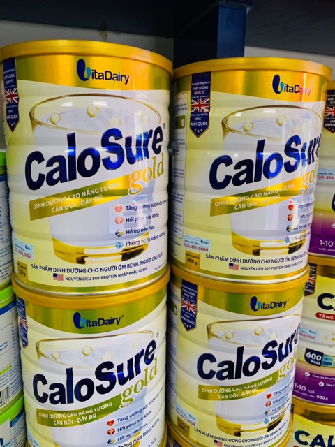 Sữa bột CaloSure Gold 900G cho người ốm bệnh người cao tuổi