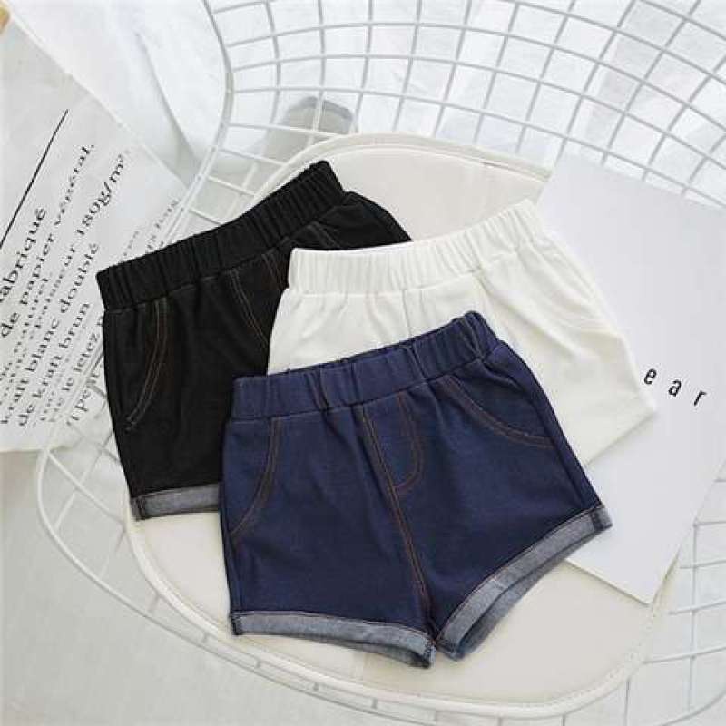 Quần Short Denim Thời Trang Mùa Hè Dành Cho Bé Trai Và Bé Gái