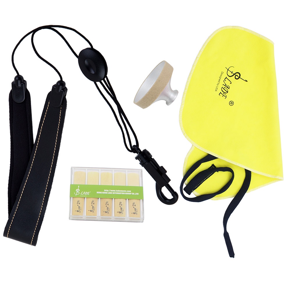 (Giá Thấp Nhất) Bộ Phụ Kiện Khăn Lau Kèn Saxophone 4 Trong 1 Bằng Nhôm Yên Tĩnh
