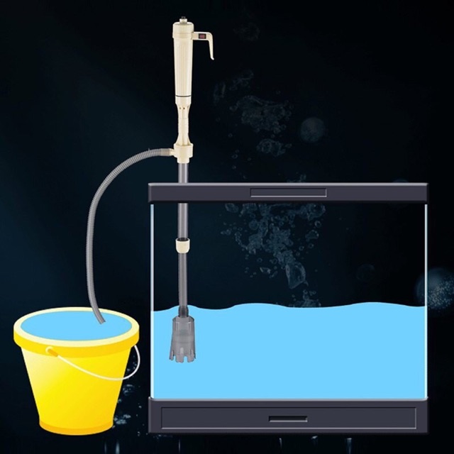 Máy Hút Cặn Vệ Sinh Hồ Cá Chạy Bằng Pin Jeneca AS 615B