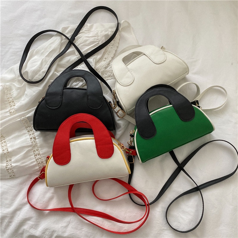 Túi Đeo Vai Nhỏ Gọn Thời Trang Phong Cách Pháp Cho Nữ