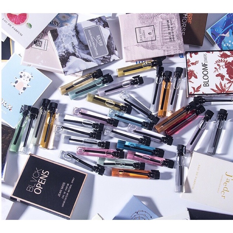 Nước hoa Jean Miss mini 2ml lưu hương lâu tiện lợi (mẫu ngẫu nhiên)