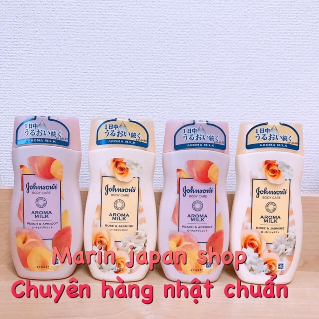 (Sale 300k-&gt;210k) Sữa dưỡng ẩm mịn da Johnson's Body Care Nhật Bản