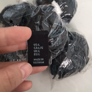 100 Nhãn Vải Dệt Size Quần Áo S/M/L/XL