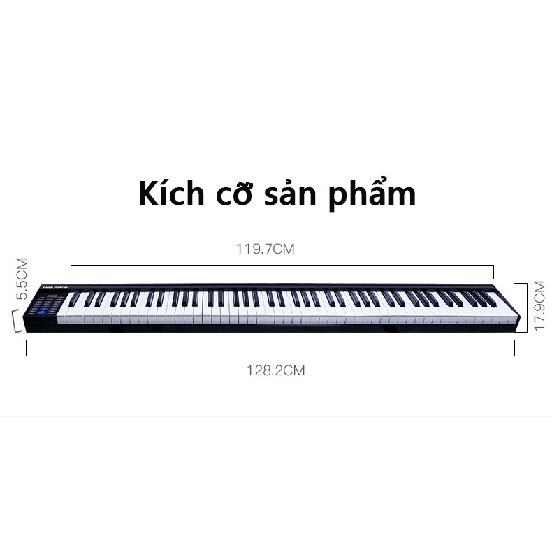 Đàn organ điện tử 88 phím kết nối bluetooth đàn piano MIDI đàn organ đàn piano tập luyện