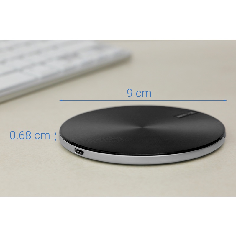 Đế sạc không dây Qi 10W Xmobile TS-C106W-B - Hàng qua sử dụng