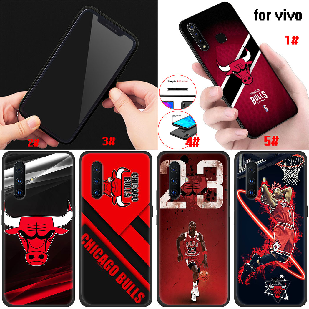 Silicone Ốp Điện Thoại Silicon Tpu Mềm Chống Rơi Hình Bóng Rổ Hhh101 Chicago Bulls Cho Oppo F9 Pro Neo 9 A3S A5 A5S A7 A37 A59 A77 A83 F3 F5 F7 F1S